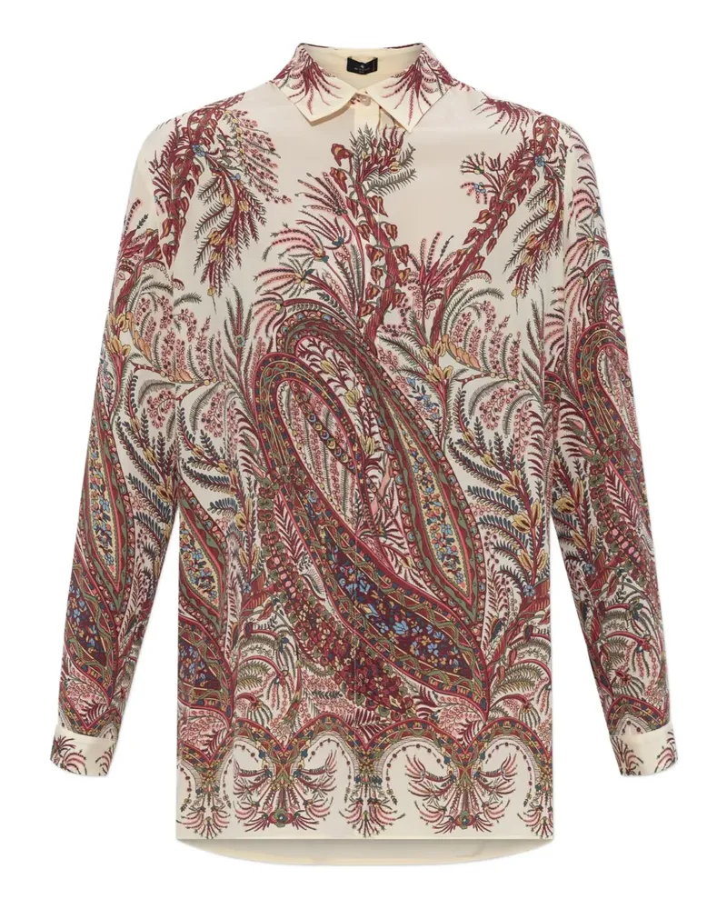 Etro Hemd mit Paisleymuster - Nude Nude