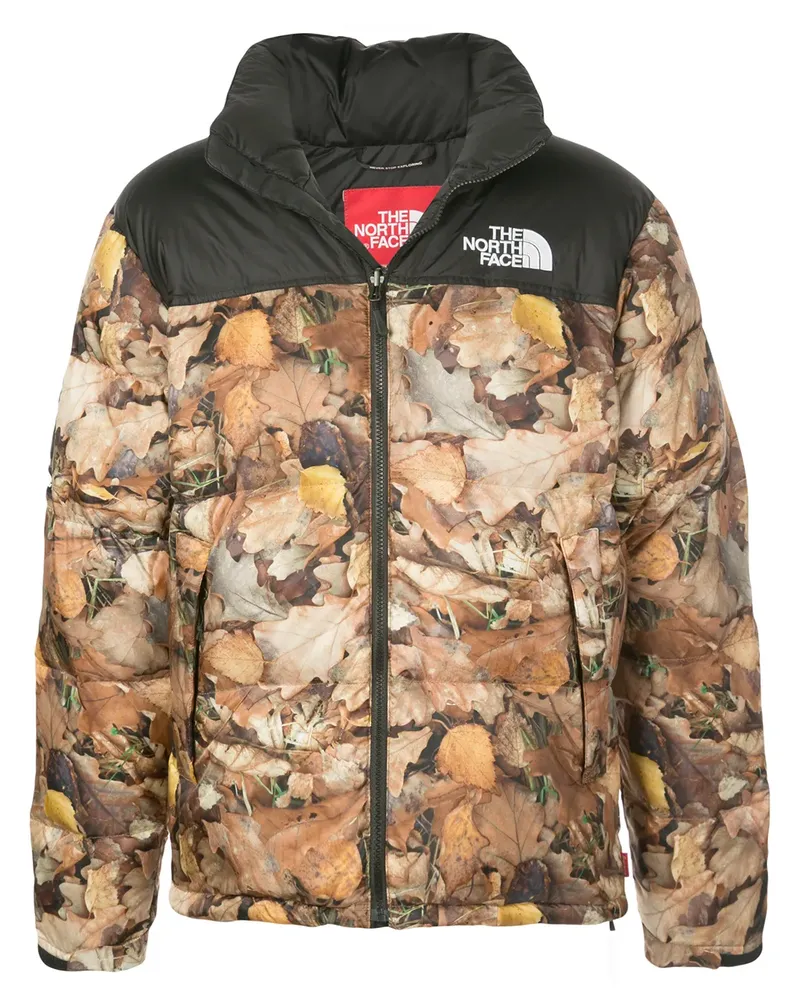 Supreme Being The North Face Nuptse' Jacke - Schwarz Schwarz