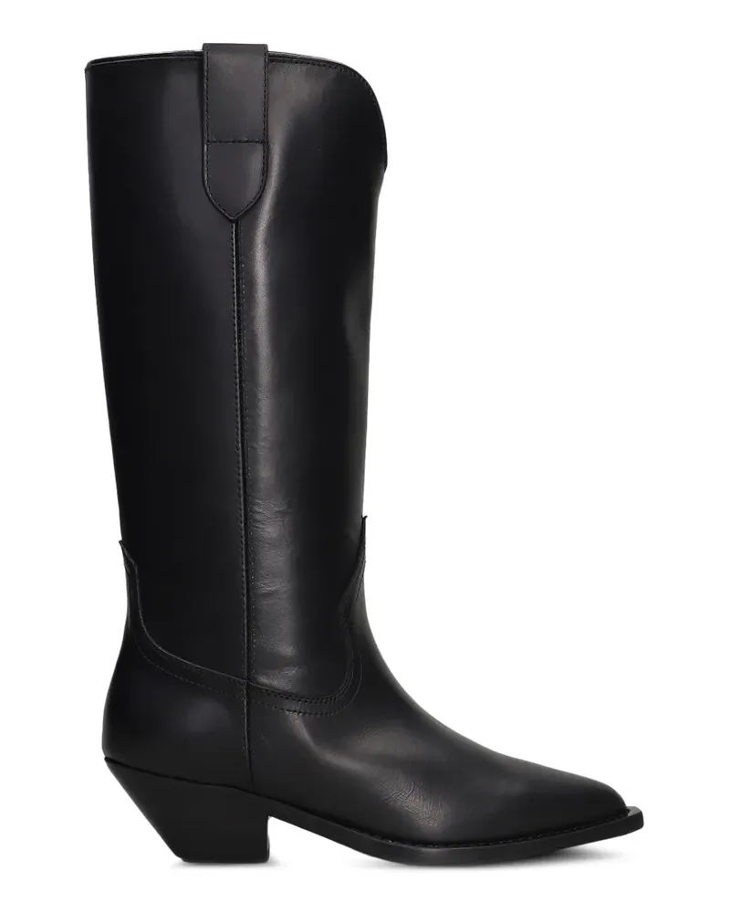 Via Roma 15 Klassische Cowboystiefel - Schwarz Schwarz