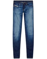 Diesel Tief sitzende 1979 Sleenker Jeans Blau