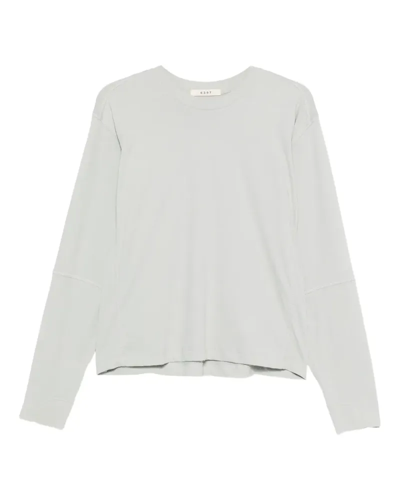 6397 long-sleeve cotton t-shirt - Blau Blau