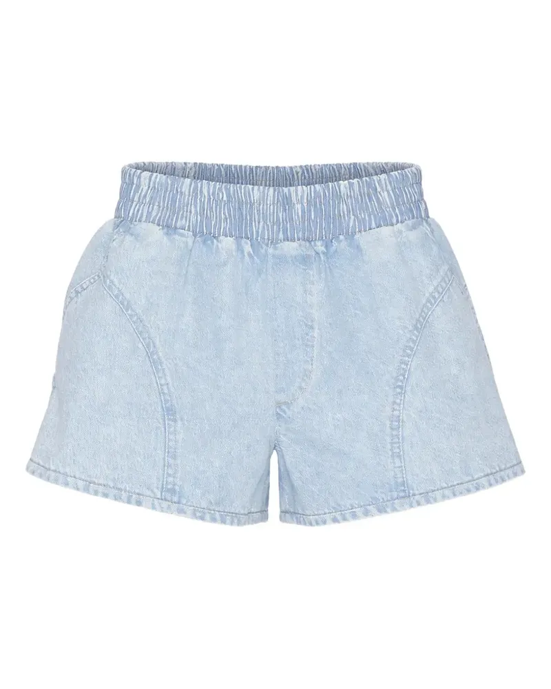 Rag & Bone Miramar elasticated-waistband denim shorts - Blau Blau