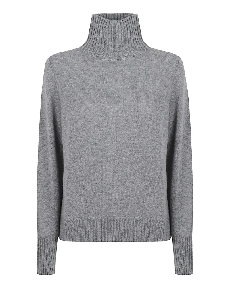 ALLUDE high-neck cashmere sweater - Grau Grau