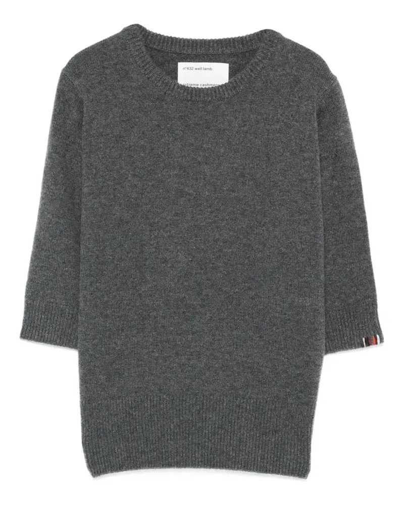 extreme cashmere cashmere top - Grau Grau