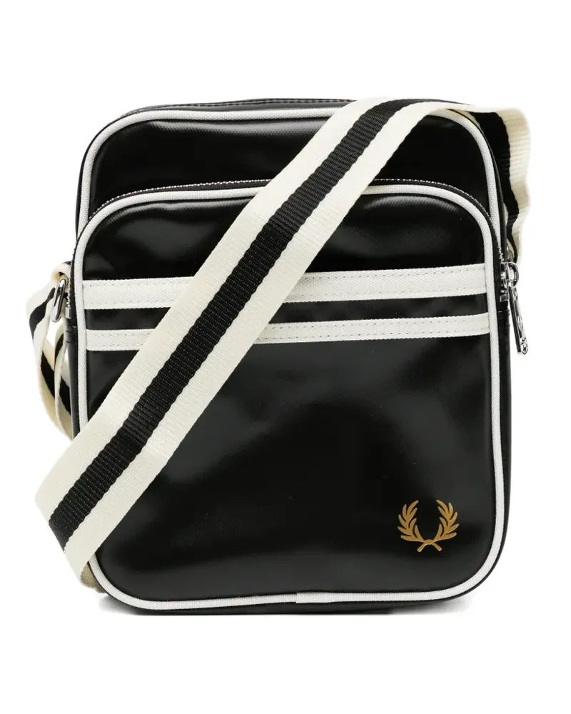 Fred Perry Kleine Classic Kuriertasche - Schwarz Schwarz