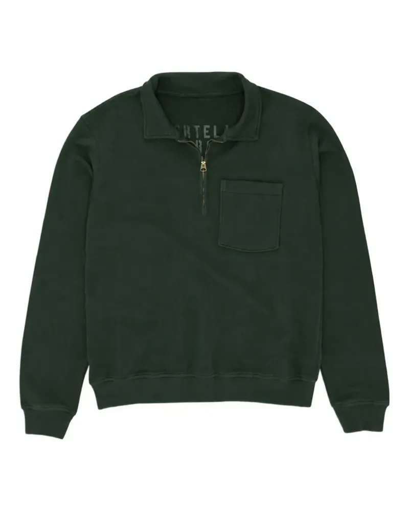 Fortela Yale quarter-zip sweatshirt - Grün Grün