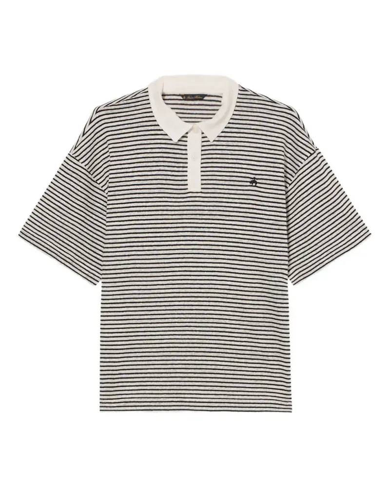Brooks Brothers Klassisches Poloshirt - Weiß Weiß