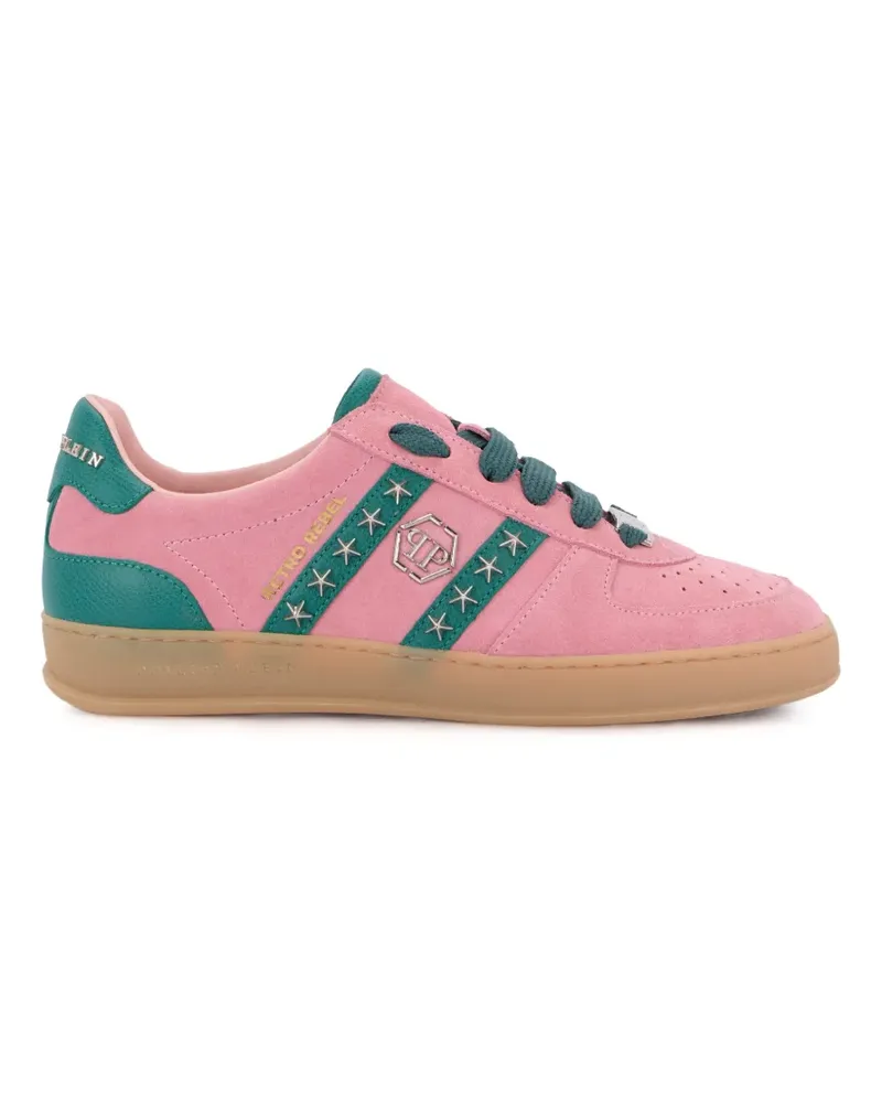 Philipp Plein Retro Rebel studded sneakers - Rosa Rosa