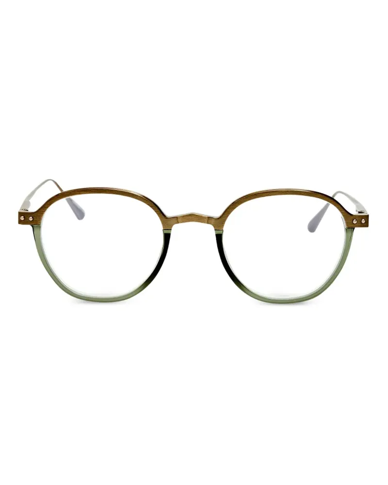 Linda Farrow round-frame glasses - Braun Braun