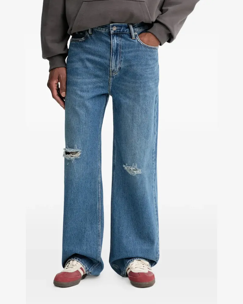 AllSaints Jeans im Distressed-Look - Blau Blau