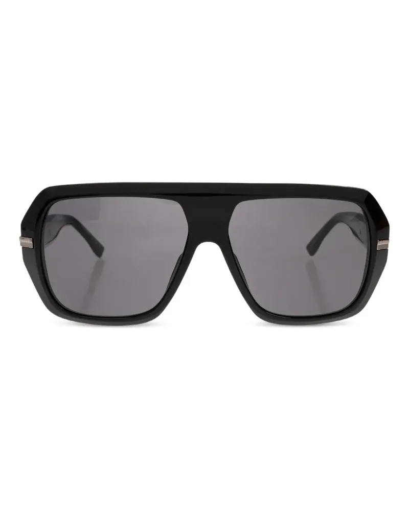 Dsquared2 Sonnenbrille mit geometrischem Gestell - Schwarz Schwarz