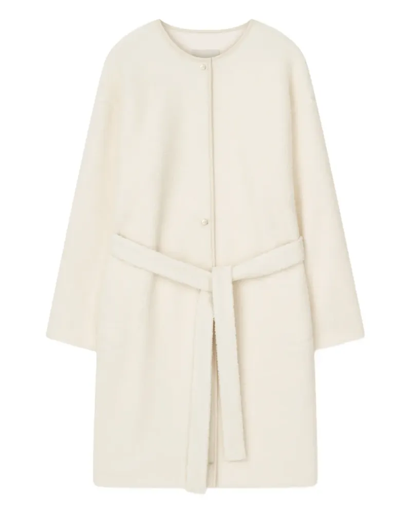 AERON Blizzard belted coat - Nude Nude