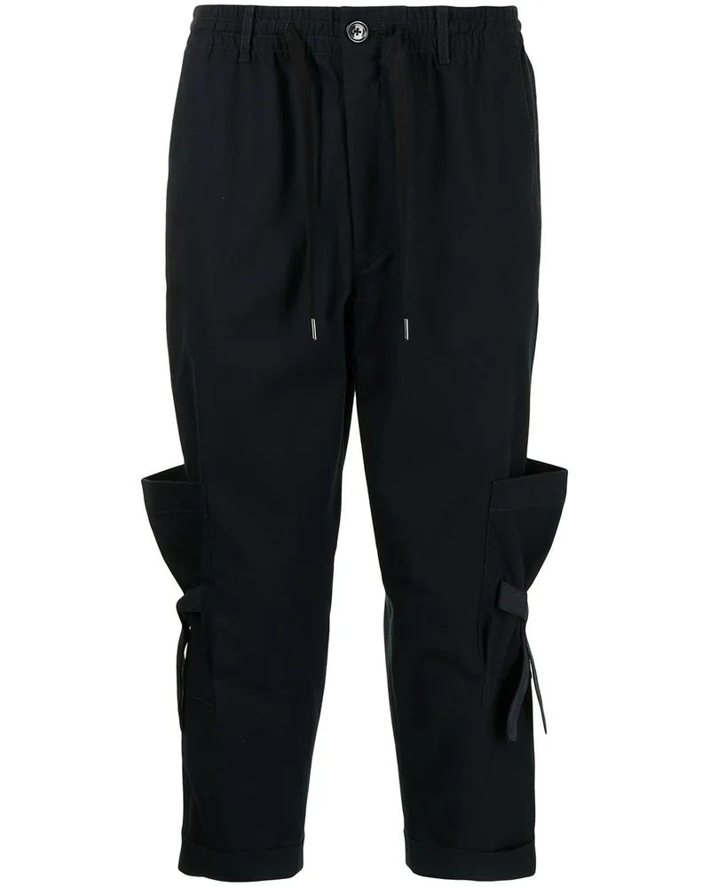 Ports V Hose mit Kordelzug - Blau Blau
