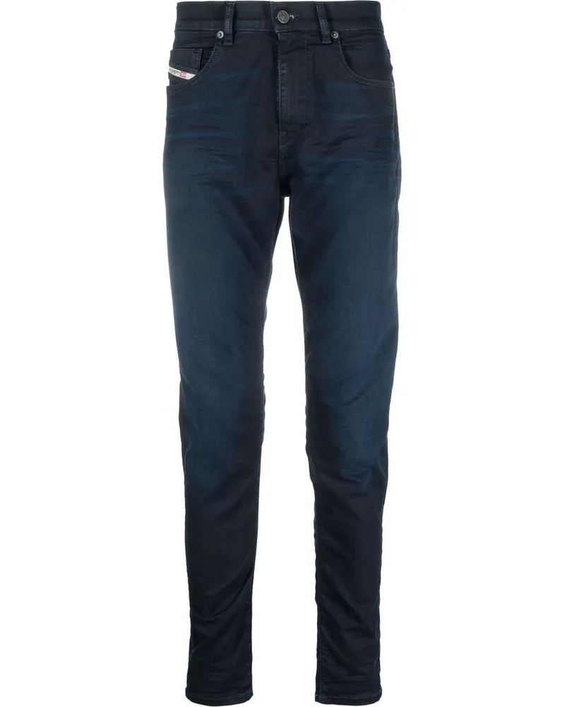Diesel Schmale D-Strukt Joggjeans - Blau Blau
