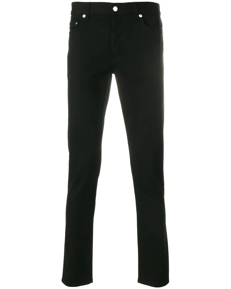 Givenchy Schmale Jeans - Schwarz Schwarz