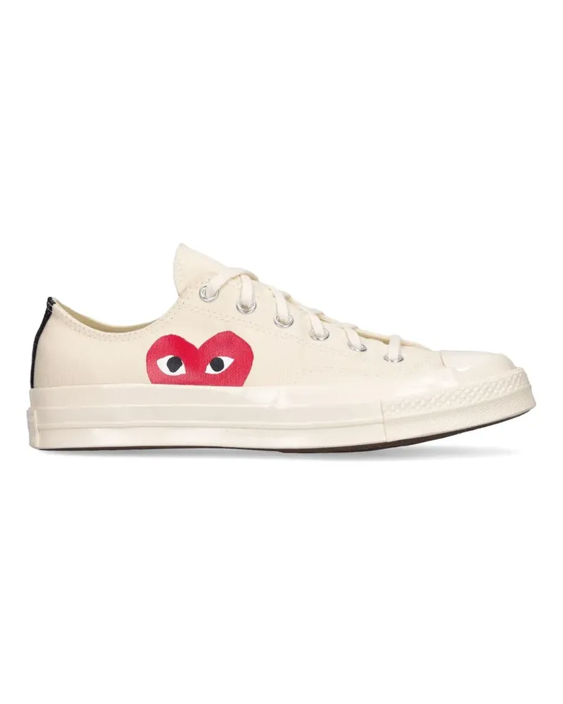 Comme des Garçons x Converse heart-detail sneakers - Nude Nude