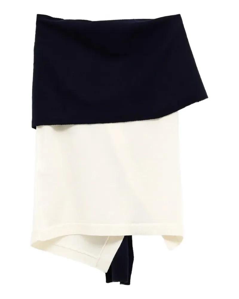 J.W.Anderson layered knotted top - Nude Nude