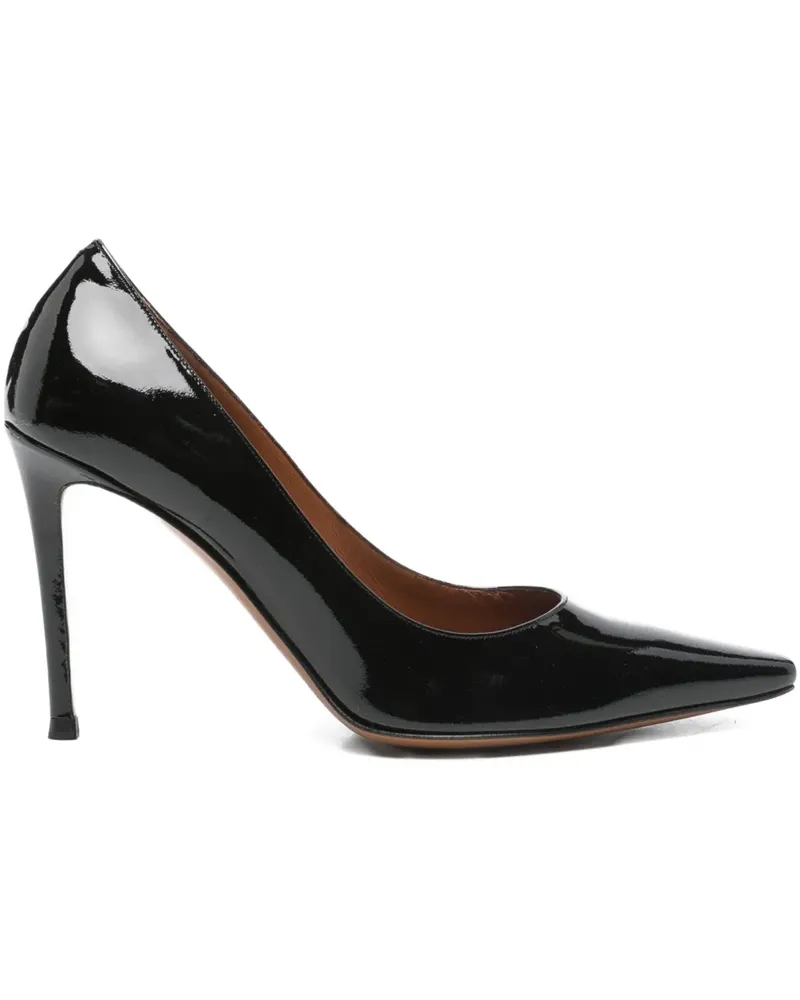 FESTA Milano Pumps mit spitzer Kappe 90mm - Schwarz Schwarz