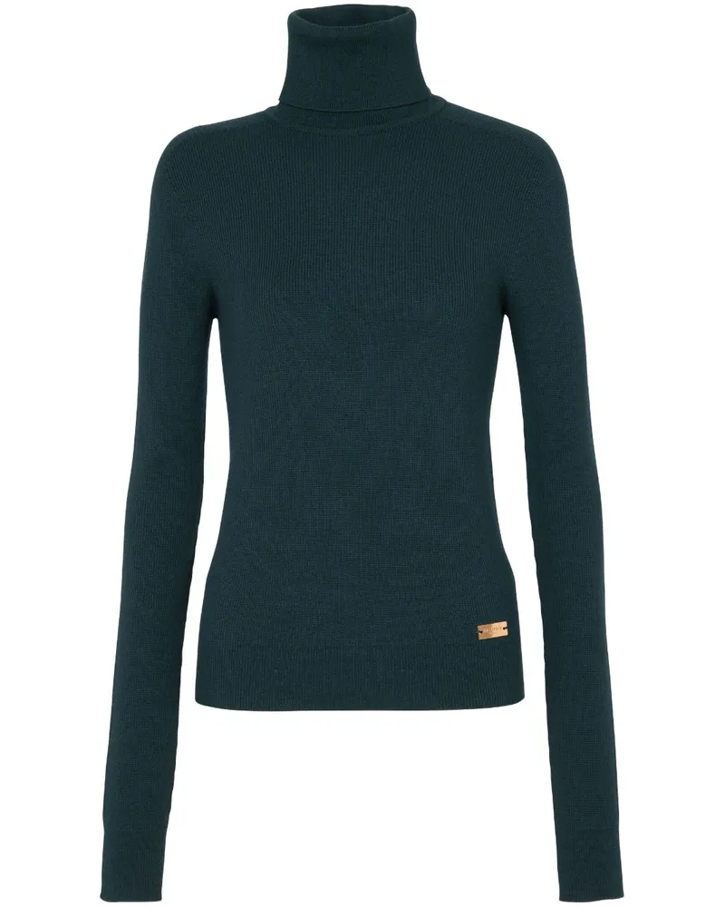 Balmain Pullover mit Logo - Grün Grün