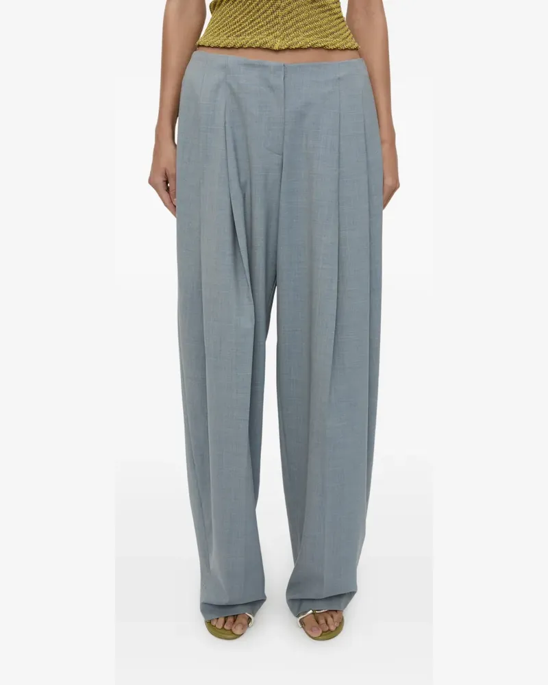 Christopher Esber Klassische Plinth Hose - Blau Blau