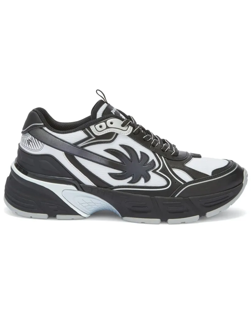 Palm Angels Sneakers mit Logo-Applikation - Schwarz Schwarz