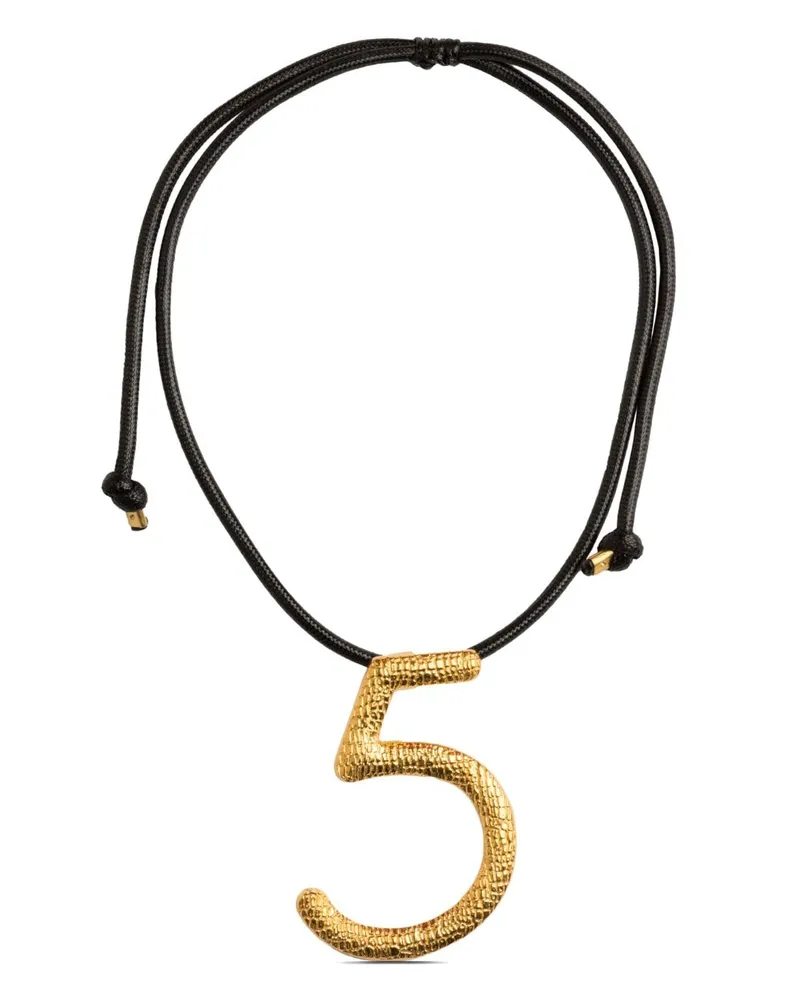 Natia X Lako Number 5 Halskette - Gold Gold