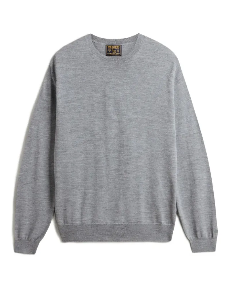 Woolrich Pullover mit rundem Ausschnitt - Grau Grau