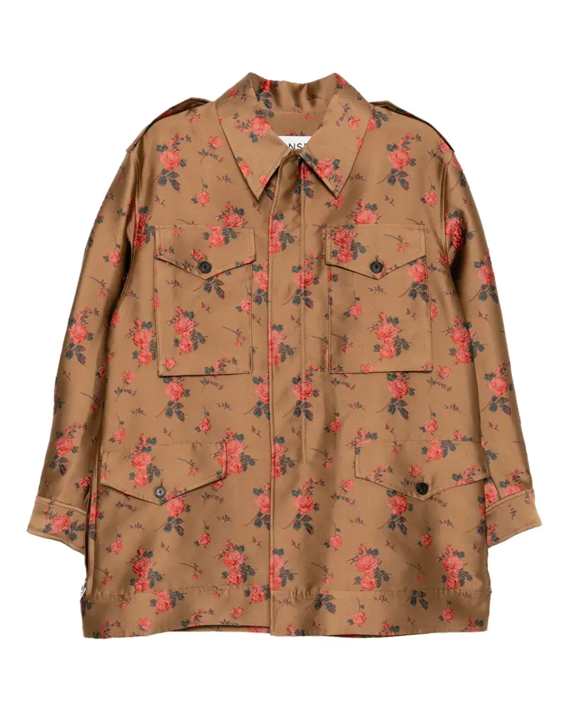 Monse Jacke mit aufgesetzten Taschen - Braun Braun