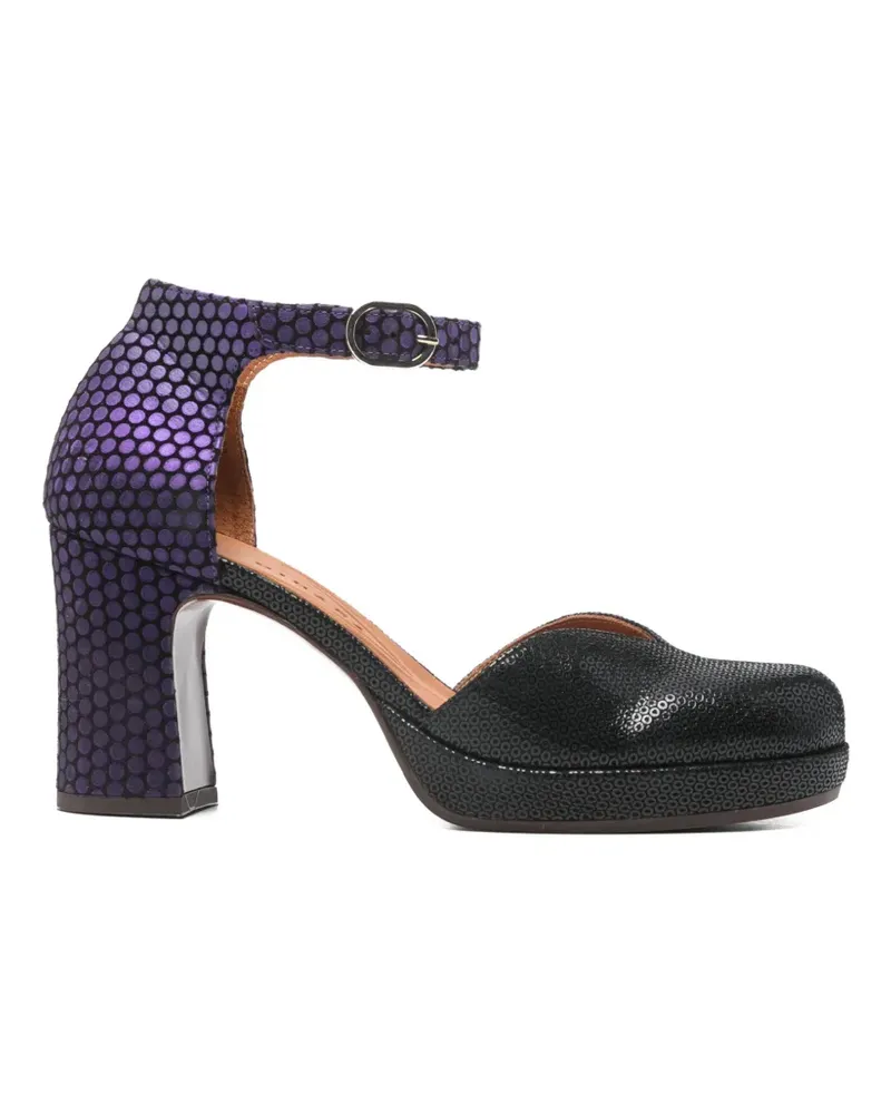 Chie Mihara Damaho Pumps mit Knöchelriemen - Schwarz Schwarz