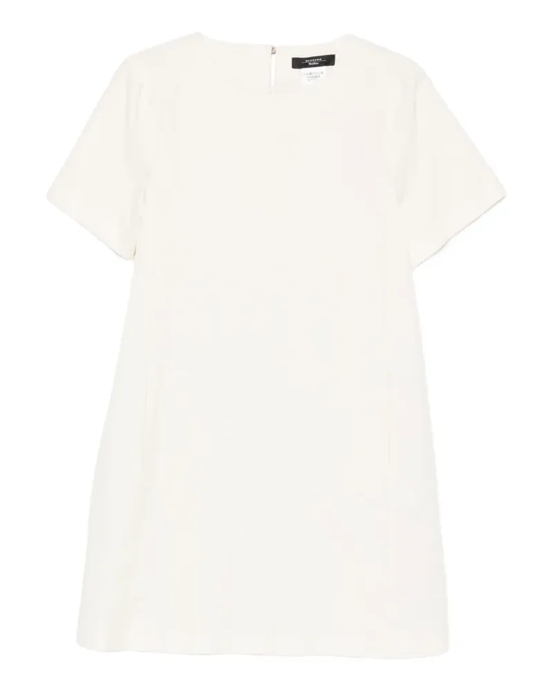 Max Mara Kurzärmeliges Wkdaloa Minikleid - Nude Nude
