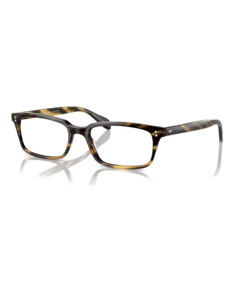 Oliver Peoples Denison' Brille in Schildpattoptik - Braun Braun