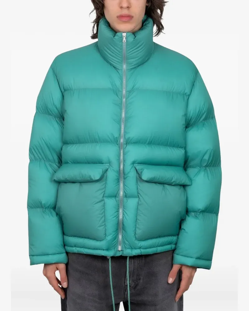 AURALEE Gefütterte Jacke mit Reißverschluss - Grün Grün