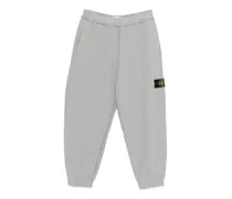 Jogginghose mit Logo-Patch - Grau