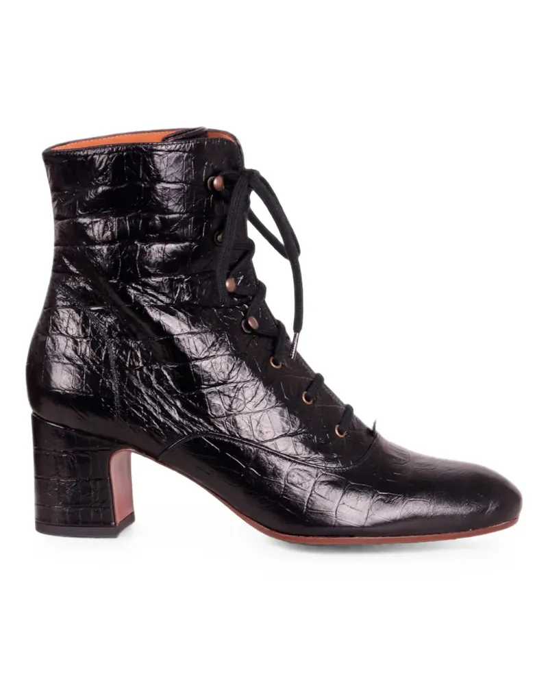 Chie Mihara Nedeya croc-effect ankle boots - Schwarz Schwarz