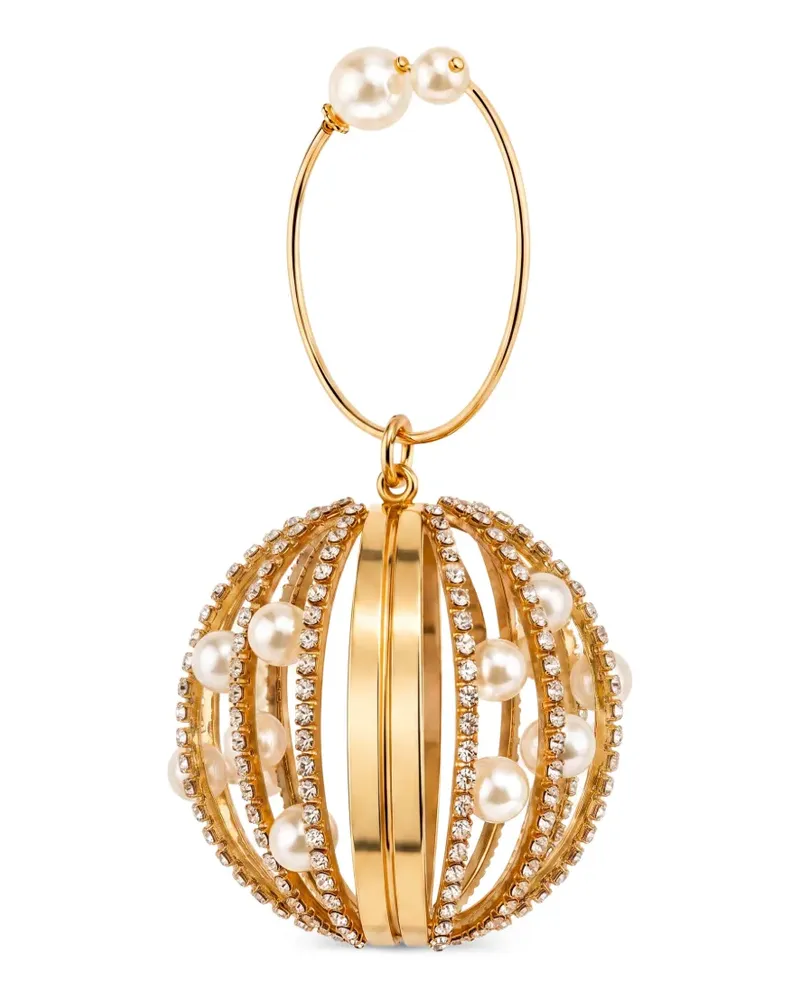 Rosantica Sasha Mini-Tasche mit Kunstperlen - Gold Gold