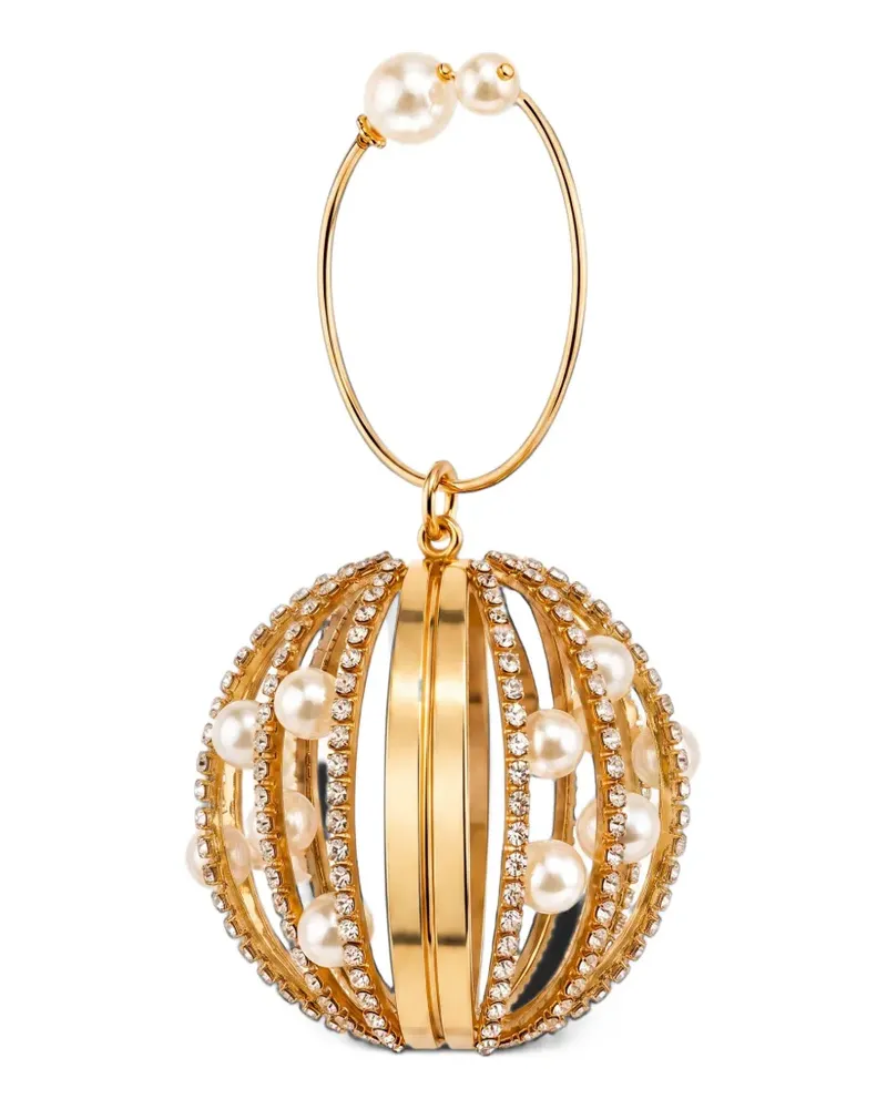 Rosantica Sasha faux-pearl mini bag - Gold Gold