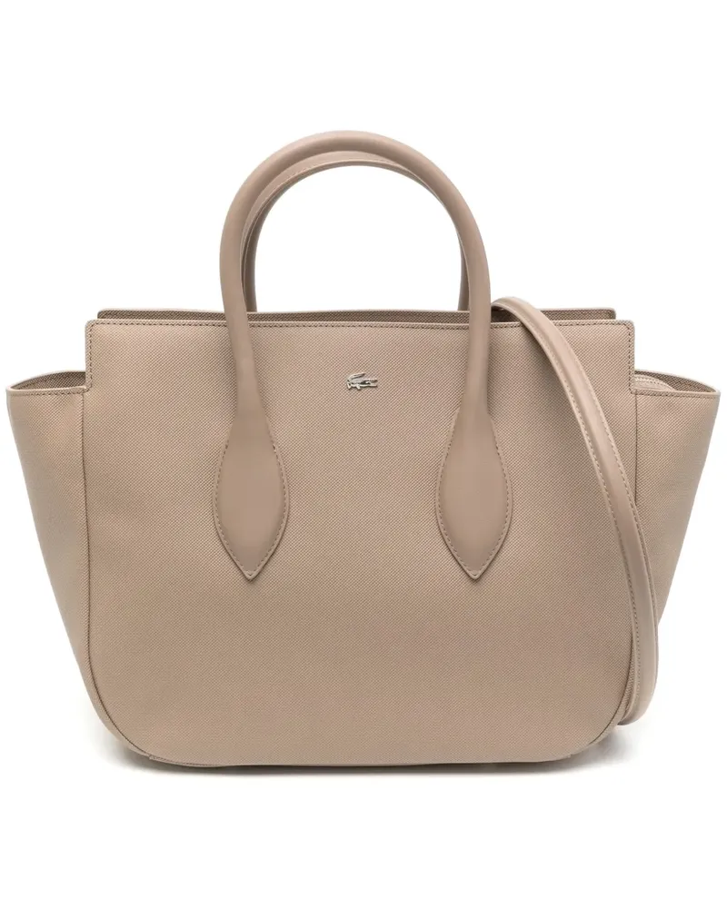 Lacoste Mittelgroße Daily City Tote Bag - Nude Nude
