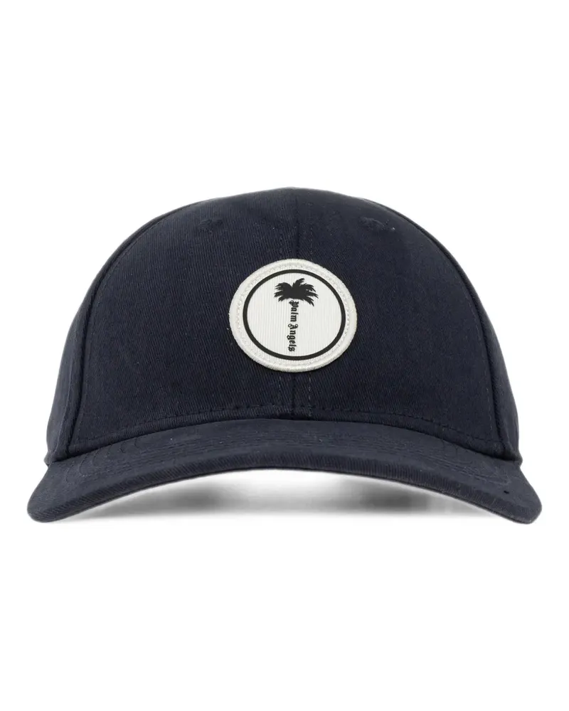 Palm Angels Baseballkappe mit Logo-Patch - Blau Blau