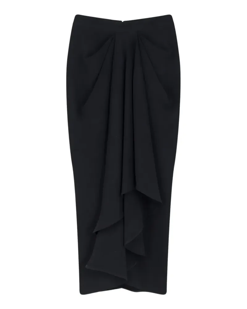 Givenchy draped skirt - Schwarz Schwarz