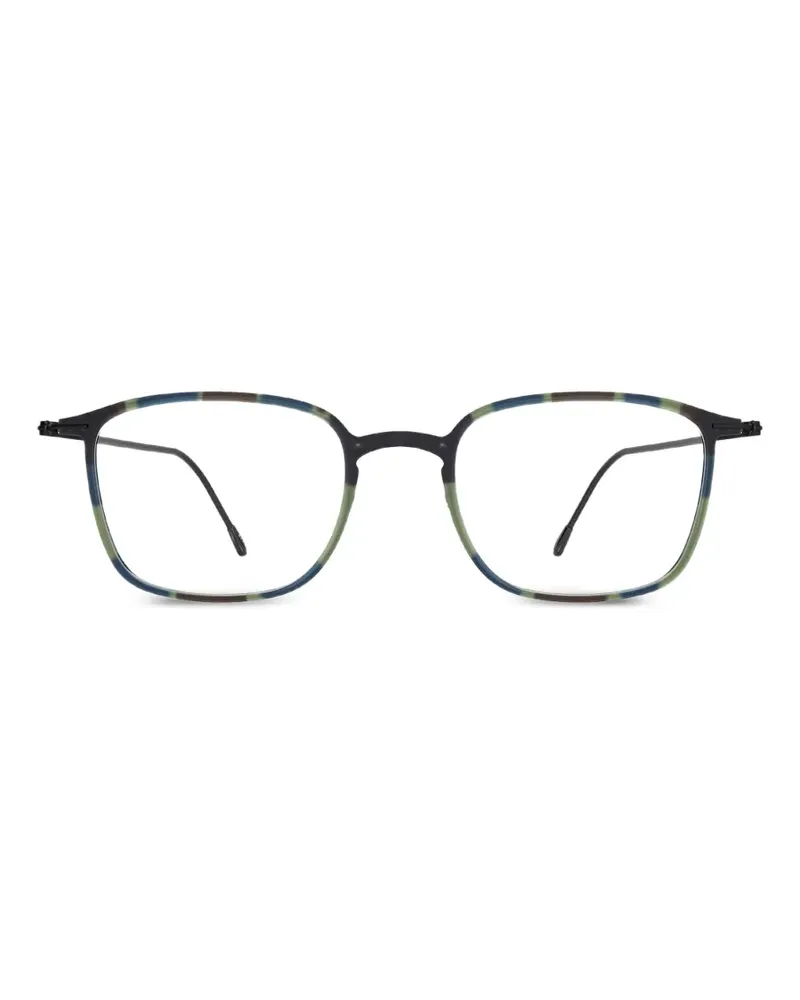 Silhouette Lite Spirit square-frame glasses - Blau Blau