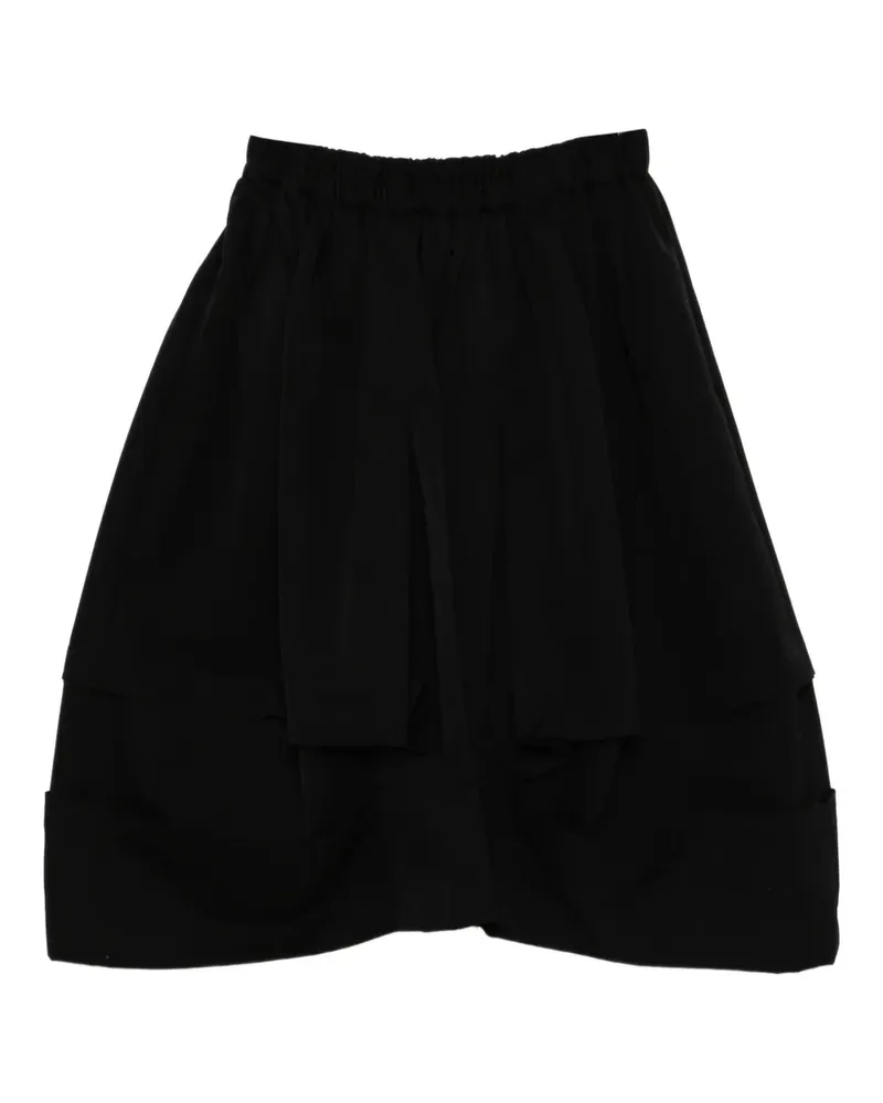 Comme des Garçons Rock mit Cut-Outs - Schwarz Schwarz