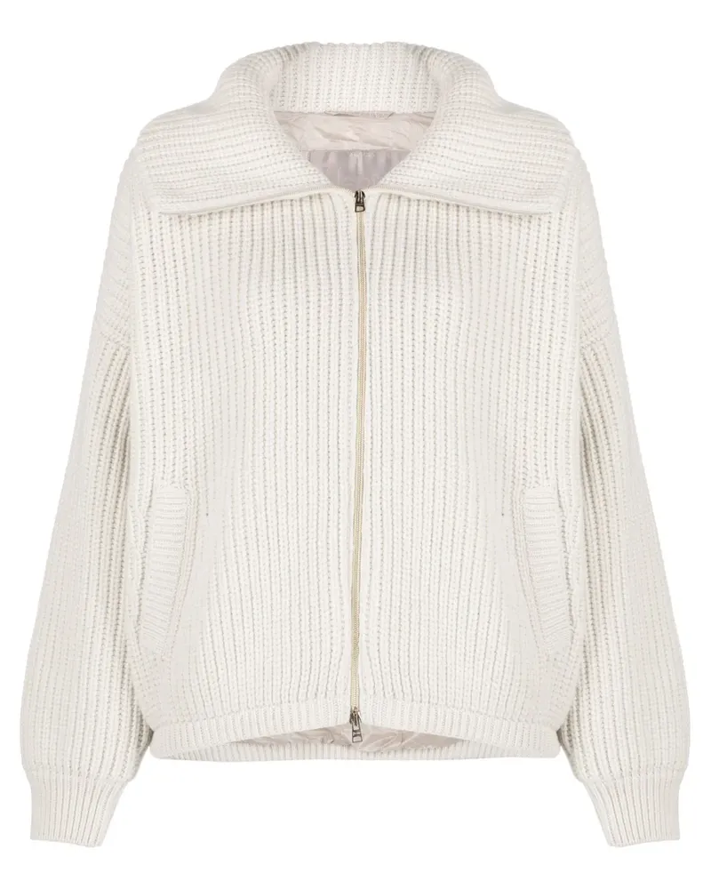 Herno Grob gestrickter Cardigan - Nude Nude