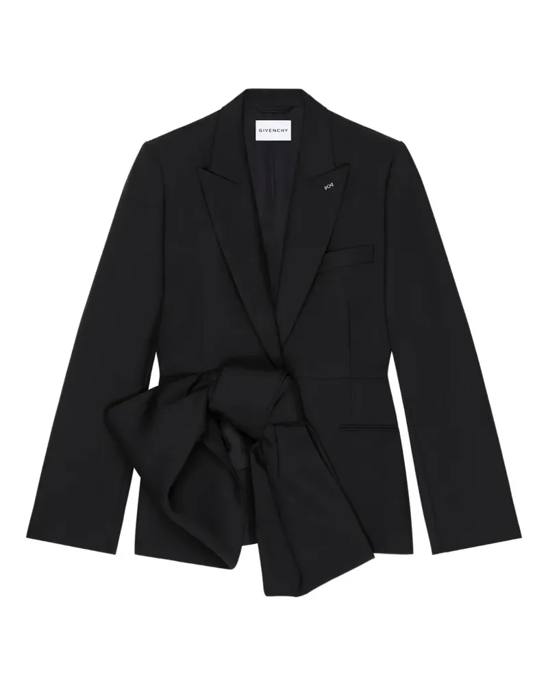 Givenchy Einreihiger Blazer - Schwarz Schwarz