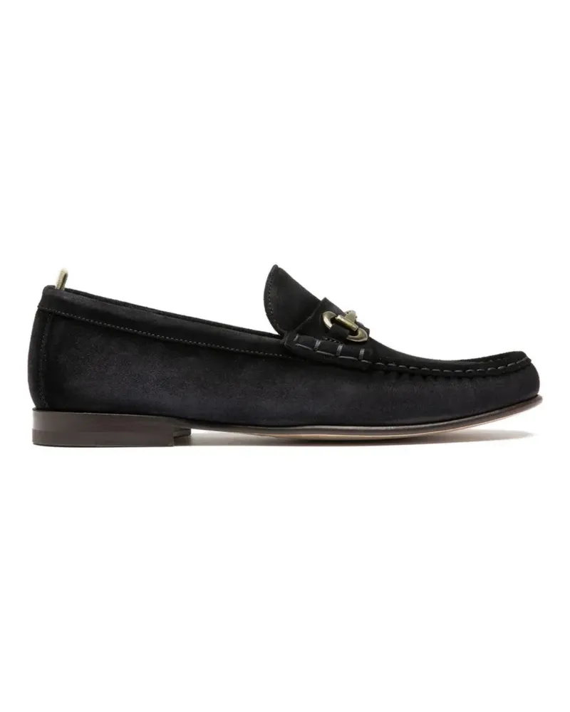 Officine Creative Italia Balfron horsebit suede loafers - Blau Blau