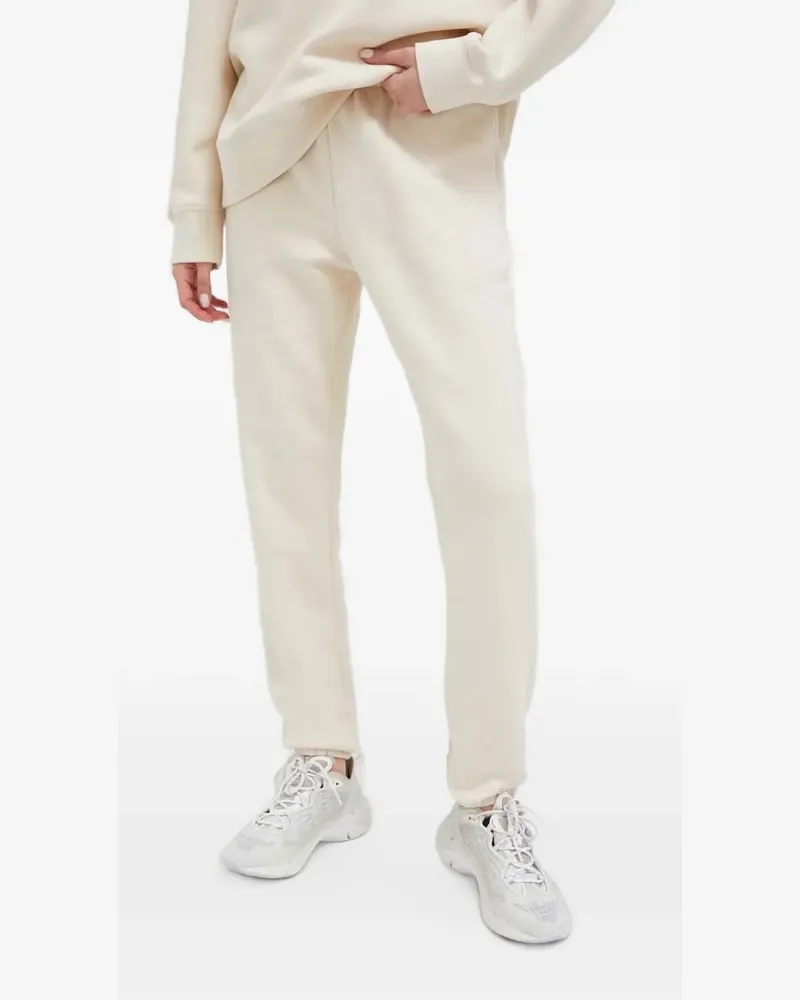 Casall logo-embroidered elasticated track pants - Nude Nude