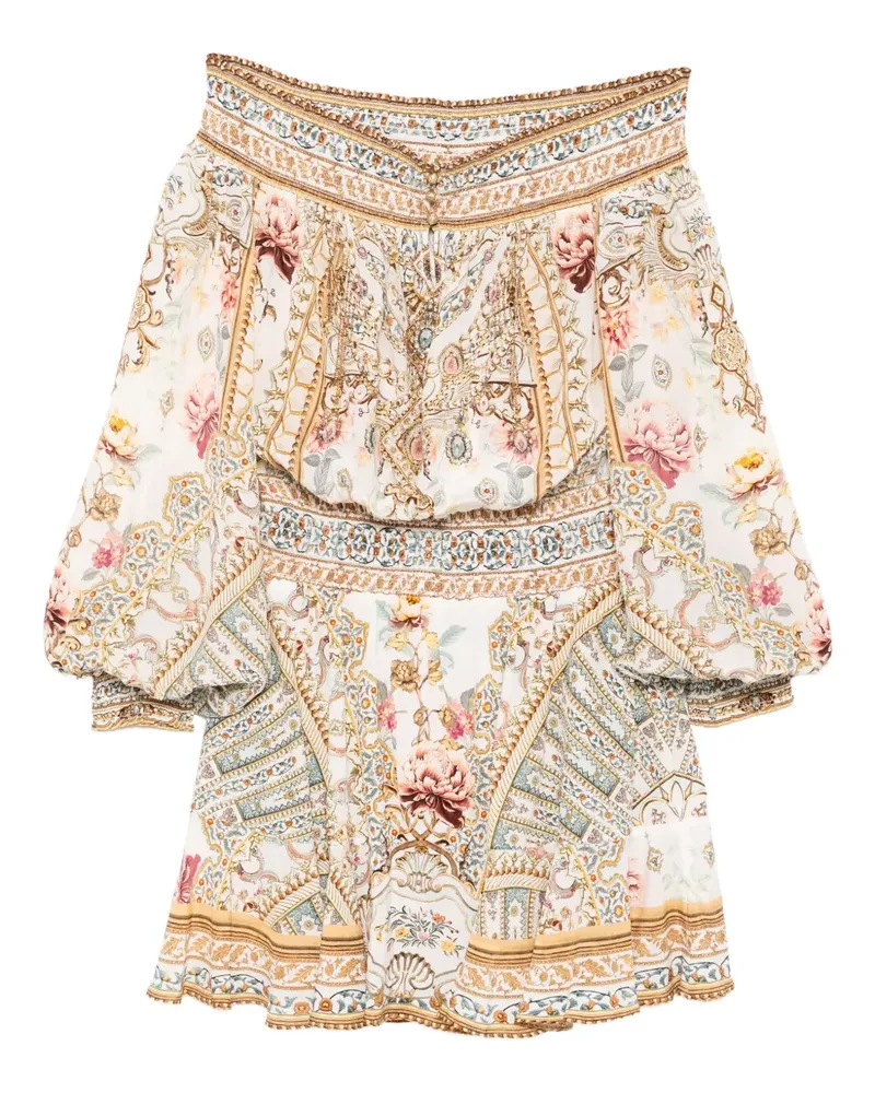 Camilla Ottoman Dynasty Minikleid - Nude Nude