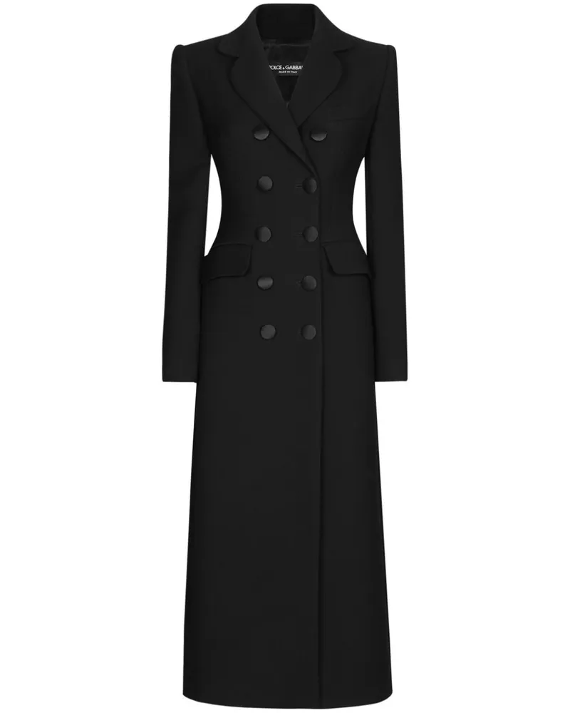 Dolce & Gabbana Doppelreihiger Blazer - Schwarz Schwarz