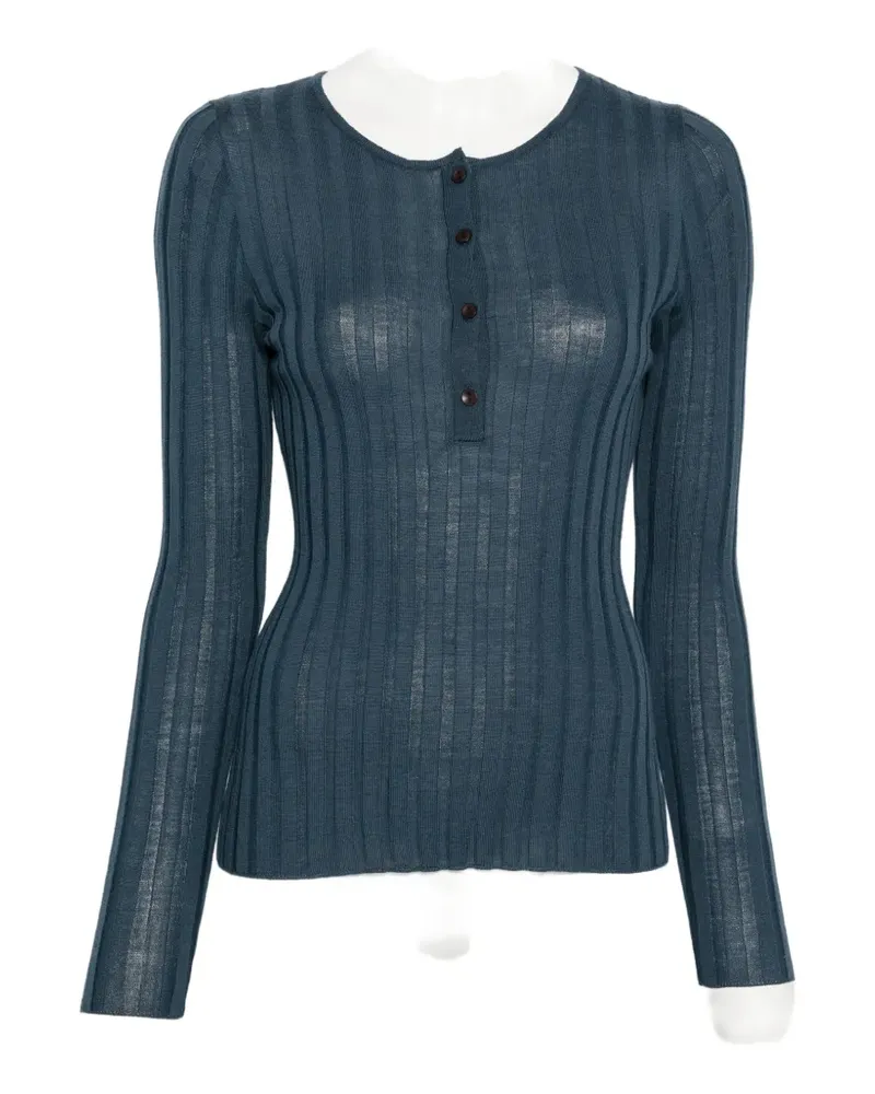 Hugenberg round-neck sweater - Blau Blau