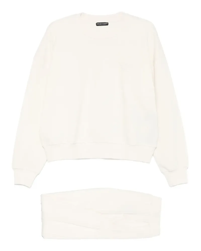 Emporio Armani round-neck sweater - Weiß Weiß