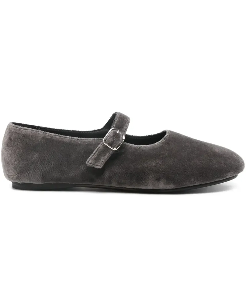Virreina Ballerinas mit Riemen - Grau Grau